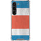 Costa Rican Flag Distressed Galaxy S23 Clear Case